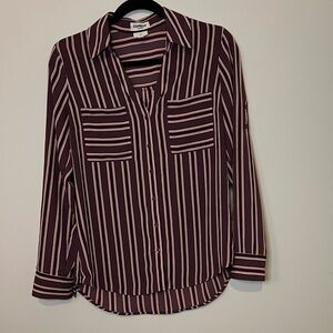 Express striped blouse
